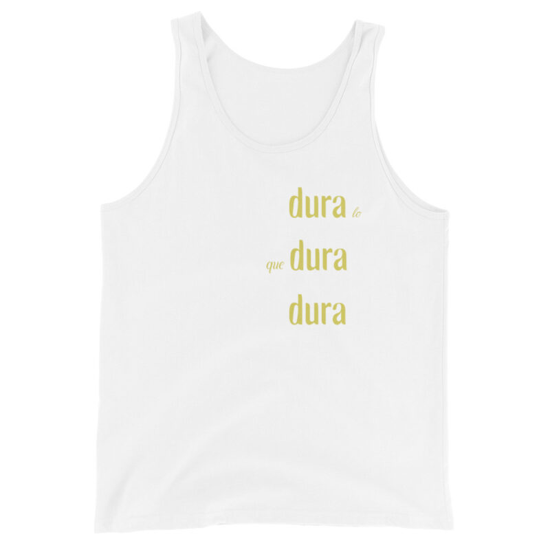Camiseta sin mangas, para hombre: “Dura lo que dura dura” - Imagen 4