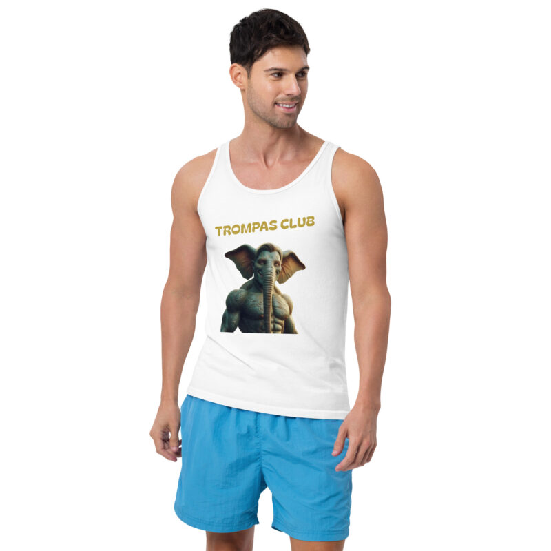 Camiseta sin mangas, para hombre: “Trompas Club” - Imagen 2