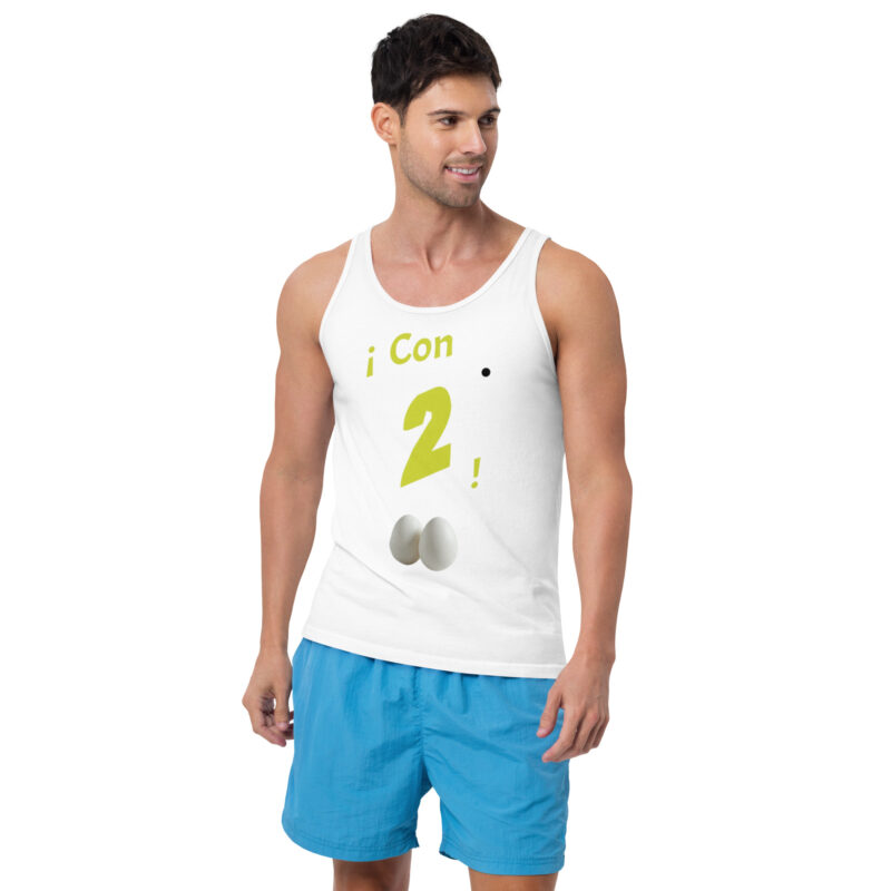 Camiseta sin mangas: “¡Con 2!” - Imagen 2