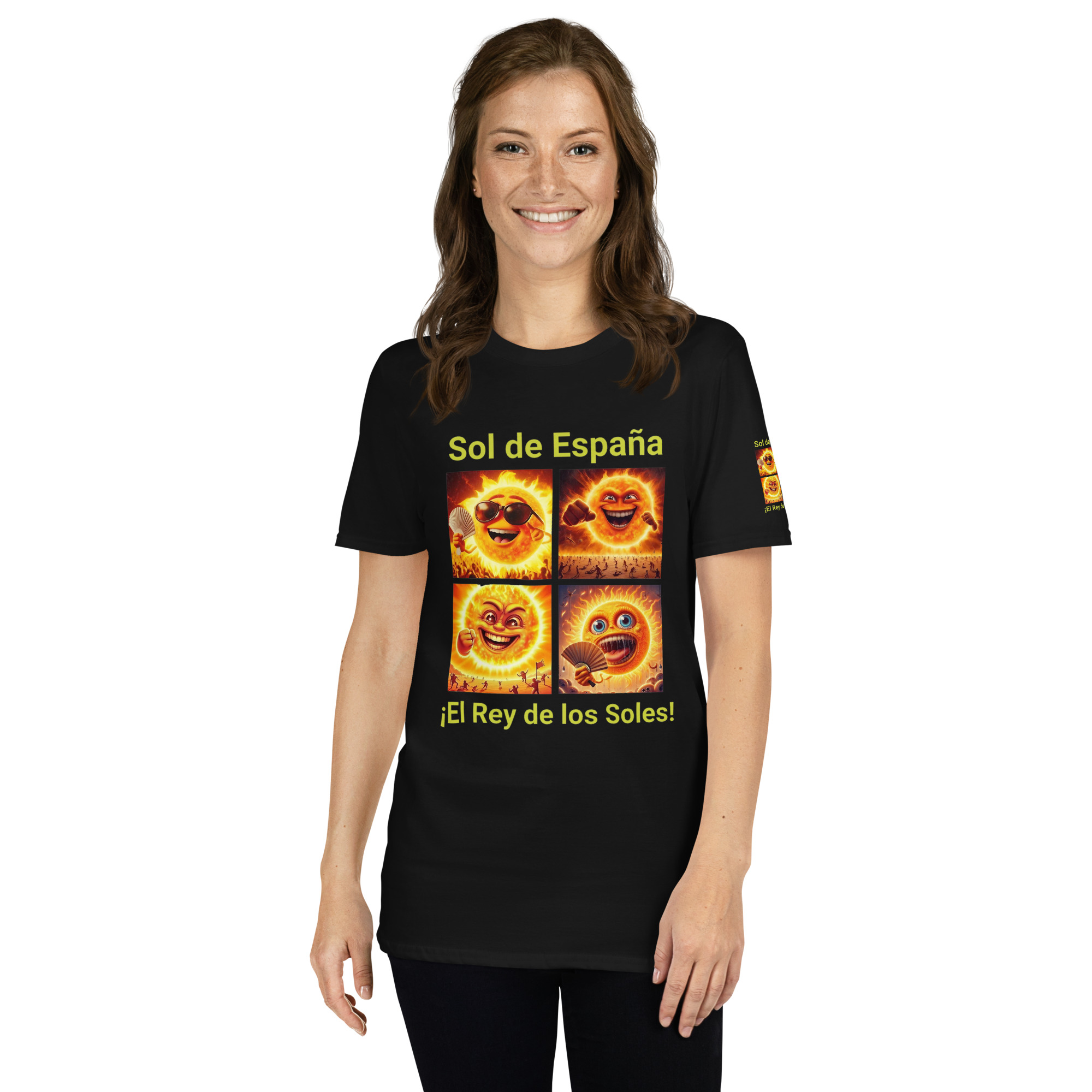 Camiseta de manga corta: “Sol de España”