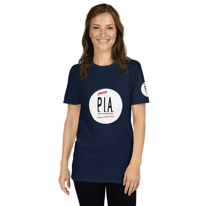 Camiseta de manga corta: “Vota Partido Inteligencia Artificial” - Imagen 5