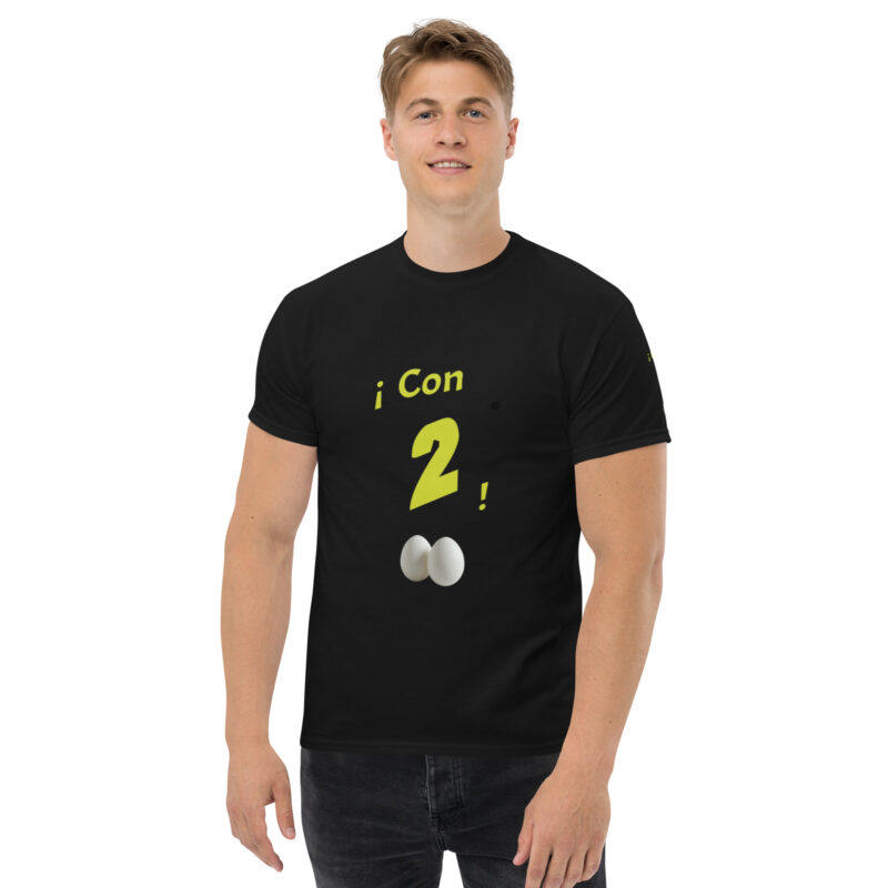 Camiseta de manga corta: “¡Con 2!”
