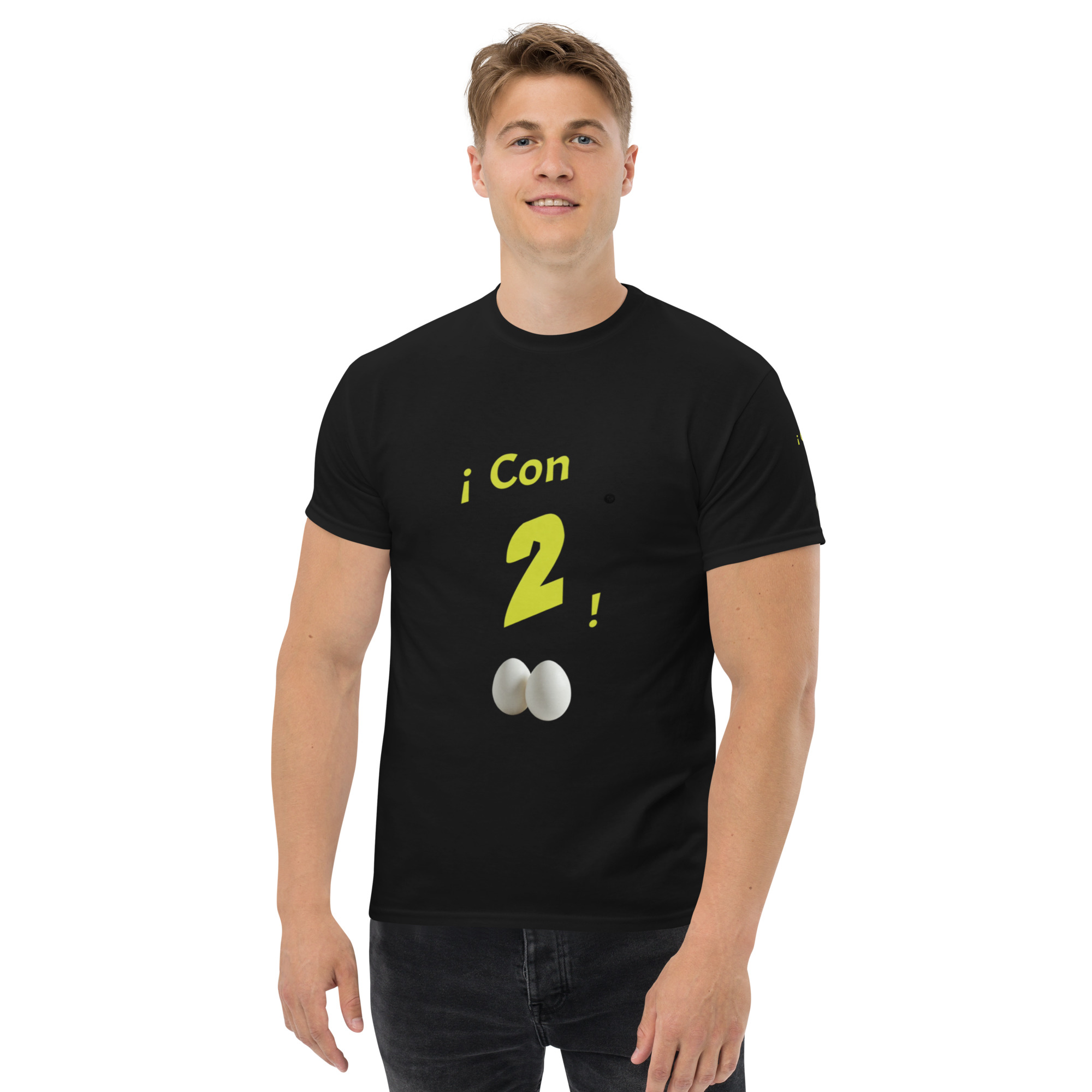 Camiseta de manga corta: “¡Con 2!”