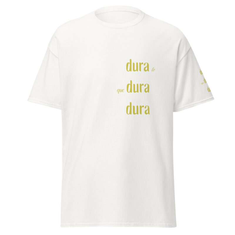 Camiseta de manga corta, para hombre: "Dura lo que dura dura" - Imagen 5