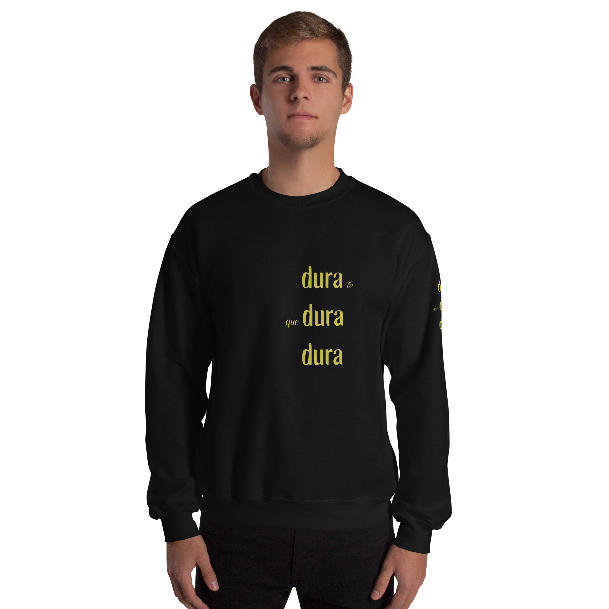 Sudadera, para hombre: “Dura lo que dura dura”