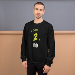 Sudadera para hombre: “¡Con 2!”. Envío incluido.