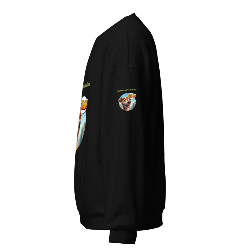 Sudadera, para mujer: “Hasta los perros me dicen Guau” - Imagen 3
