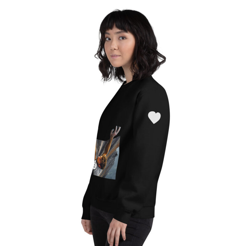 Sudadera, para mujer: “Salvándole la vida a un escalador” - Imagen 2