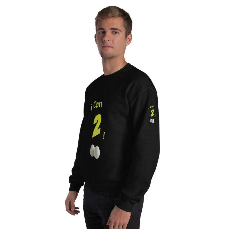 Sudadera: “¡Con 2!” - Imagen 2