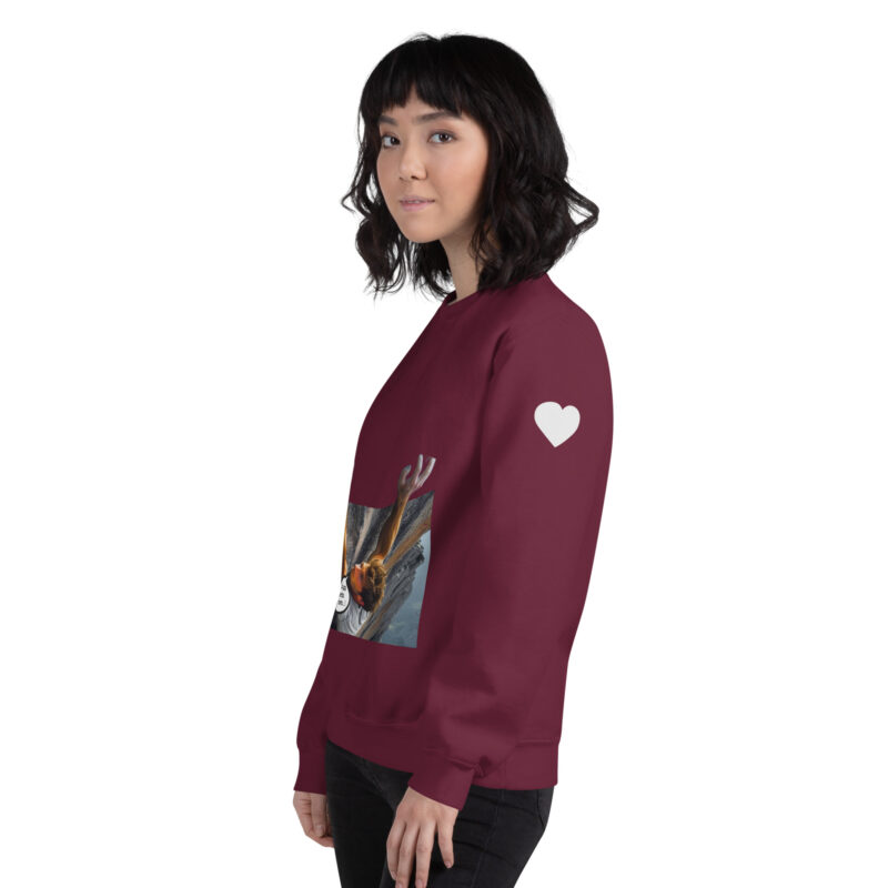 Sudadera, para mujer: “Salvándole la vida a un escalador” - Imagen 6
