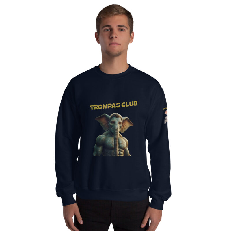 Sudadera, para hombre: “Trompas Club” - Imagen 4
