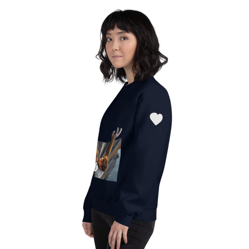 Sudadera, para mujer: “Salvándole la vida a un escalador” - Imagen 4