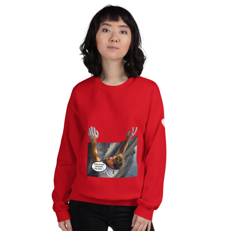 Sudadera, para mujer: “Salvándole la vida a un escalador” - Imagen 9