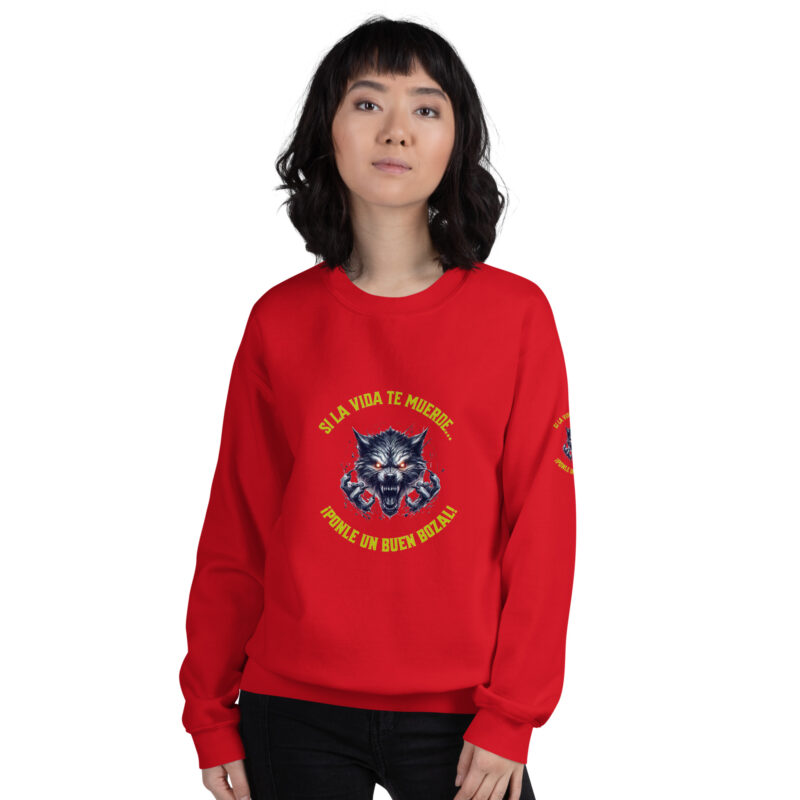 Sudadera: “Si la vida te muerde… ¡Ponle un buen bozal!” - Imagen 14
