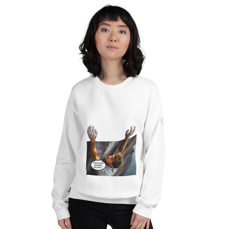 Sudadera, para mujer: “Salvándole la vida a un escalador” - Imagen 11