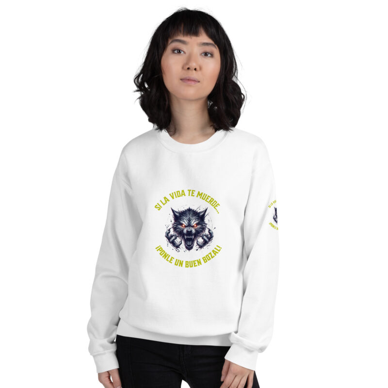 Sudadera: “Si la vida te muerde… ¡Ponle un buen bozal!” - Imagen 17
