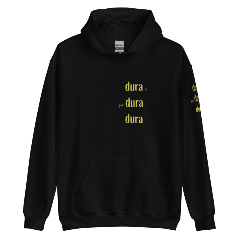 Sudadera con capucha, para hombre: “Dura lo que dura dura” - Imagen 3
