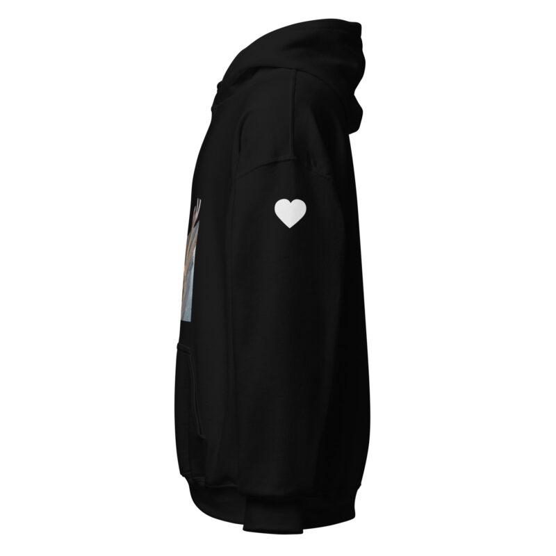 Sudadera con capucha, para mujer: “Salvándole la vida a un escalador” - Imagen 2