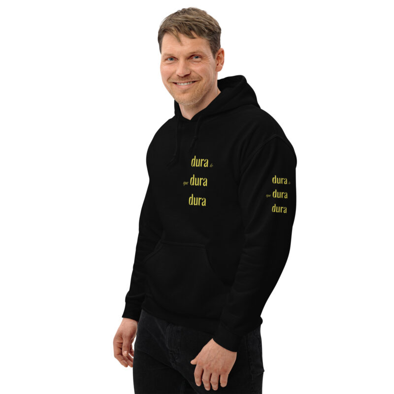 Sudadera con capucha, para hombre: “Dura lo que dura dura” - Imagen 2