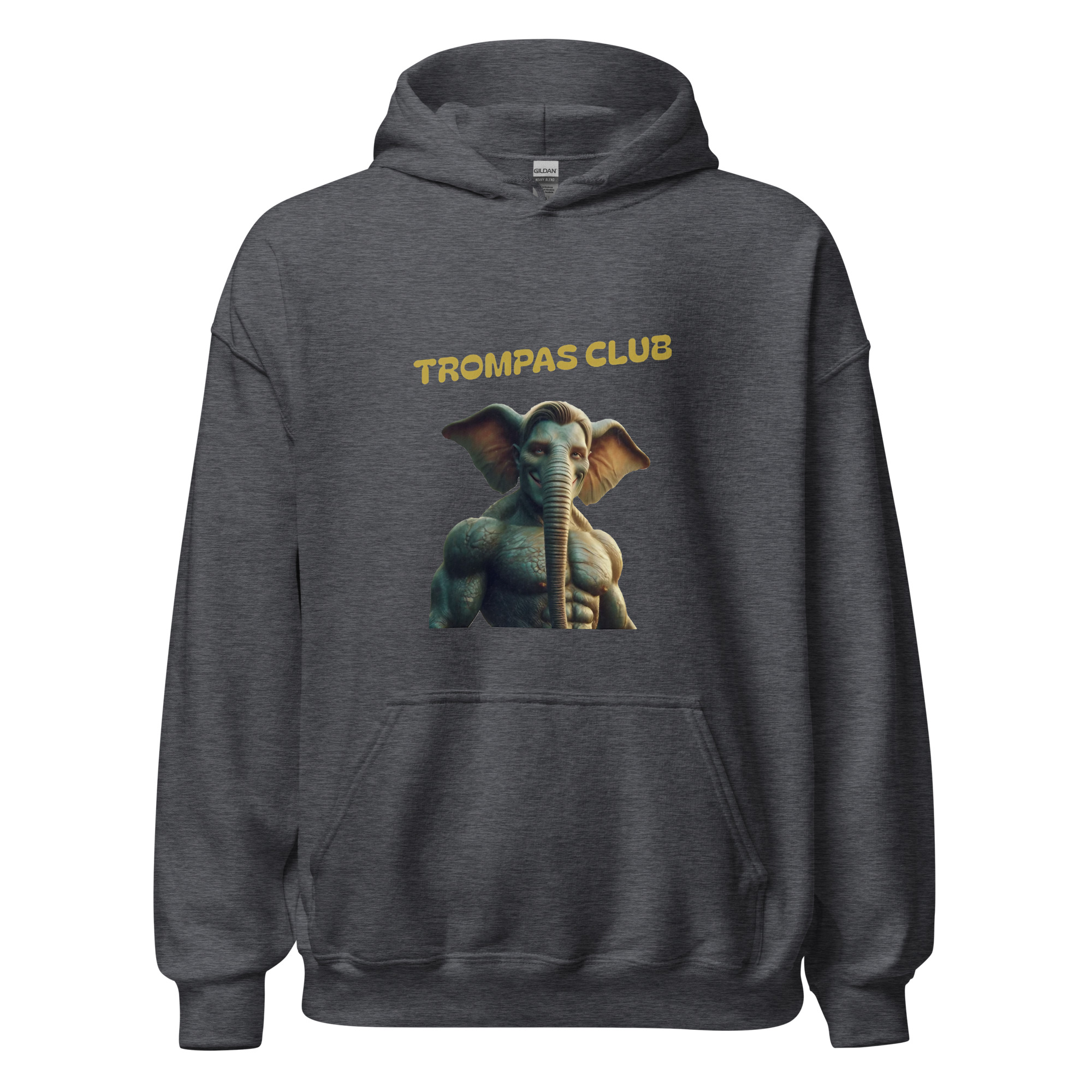 Sudadera con capucha, para hombre: “Trompas Club”. Envío incluido. - Imagen 7