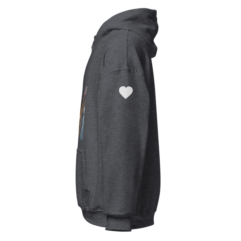 Sudadera con capucha, para mujer: “Salvándole la vida a un escalador” - Imagen 8