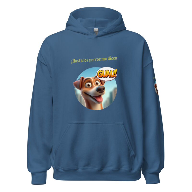 Sudadera, para mujer: “Hasta los perros me dicen Guau” - Imagen 13