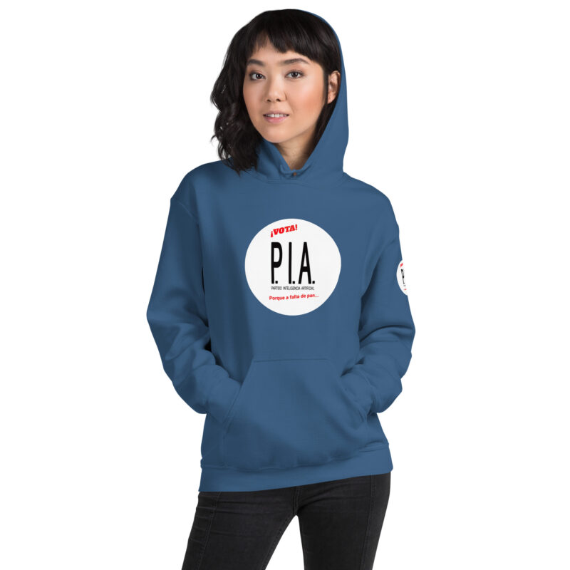 Sudadera con capucha: “Vota Partido Inteligencia Artificial” - Imagen 11