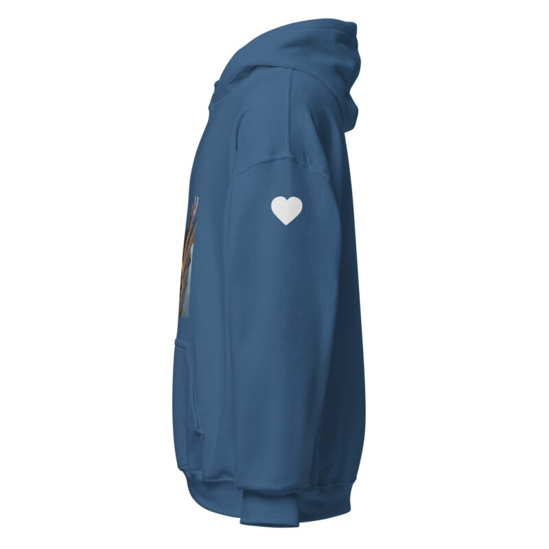 Sudadera con capucha, para mujer: “Salvándole la vida a un escalador” - Imagen 10