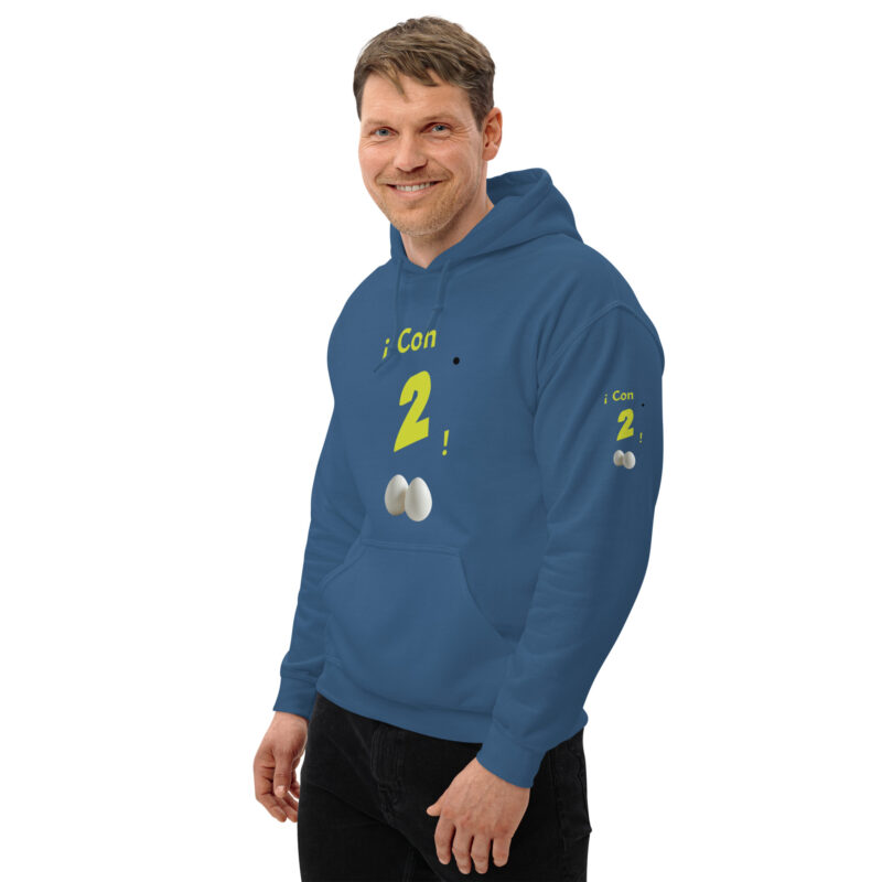 Sudadera con capucha: “¡Con 2!” - Imagen 10