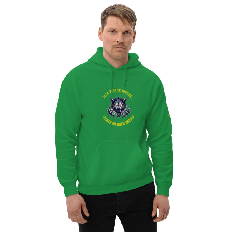 Sudadera con capucha: “Si la vida te muerde… ¡Ponle un buen bozal!” - Imagen 20
