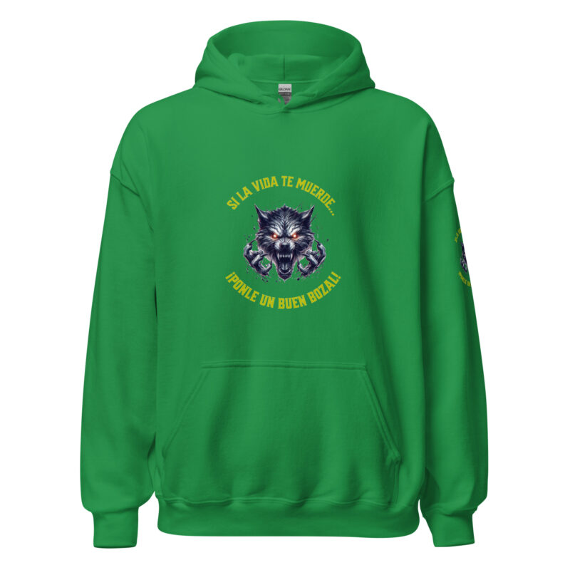 Sudadera con capucha: “Si la vida te muerde… ¡Ponle un buen bozal!” - Imagen 19