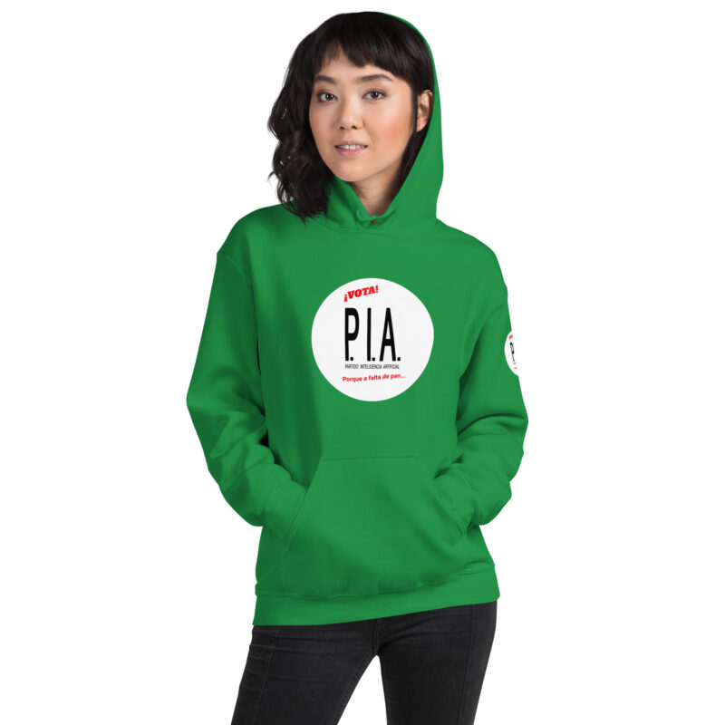 Sudadera con capucha: “Vota Partido Inteligencia Artificial” - Imagen 15