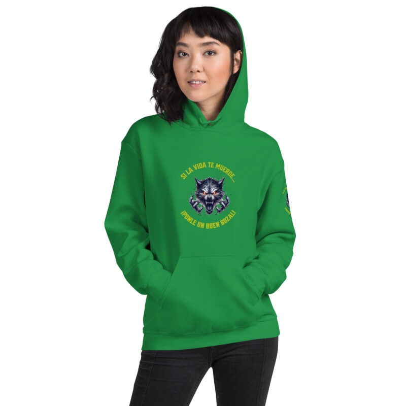 Sudadera con capucha: “Si la vida te muerde… ¡Ponle un buen bozal!” - Imagen 21