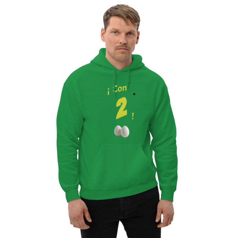 Sudadera con capucha: “¡Con 2!” - Imagen 13