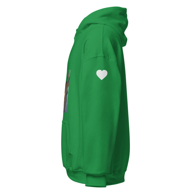Sudadera con capucha, para mujer: “Salvándole la vida a un escalador” - Imagen 14