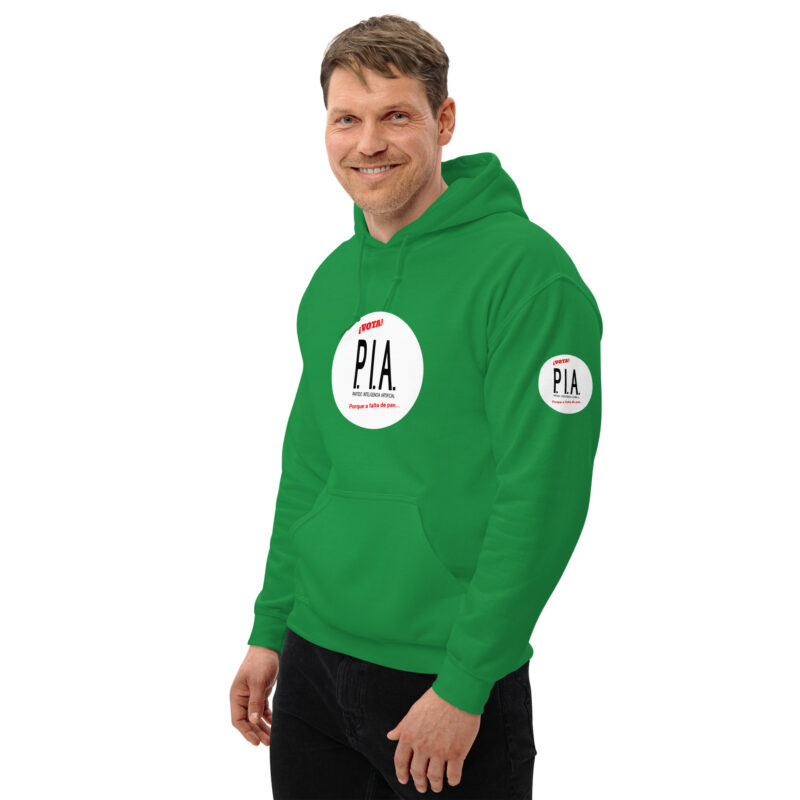 Sudadera con capucha: “Vota Partido Inteligencia Artificial” - Imagen 14