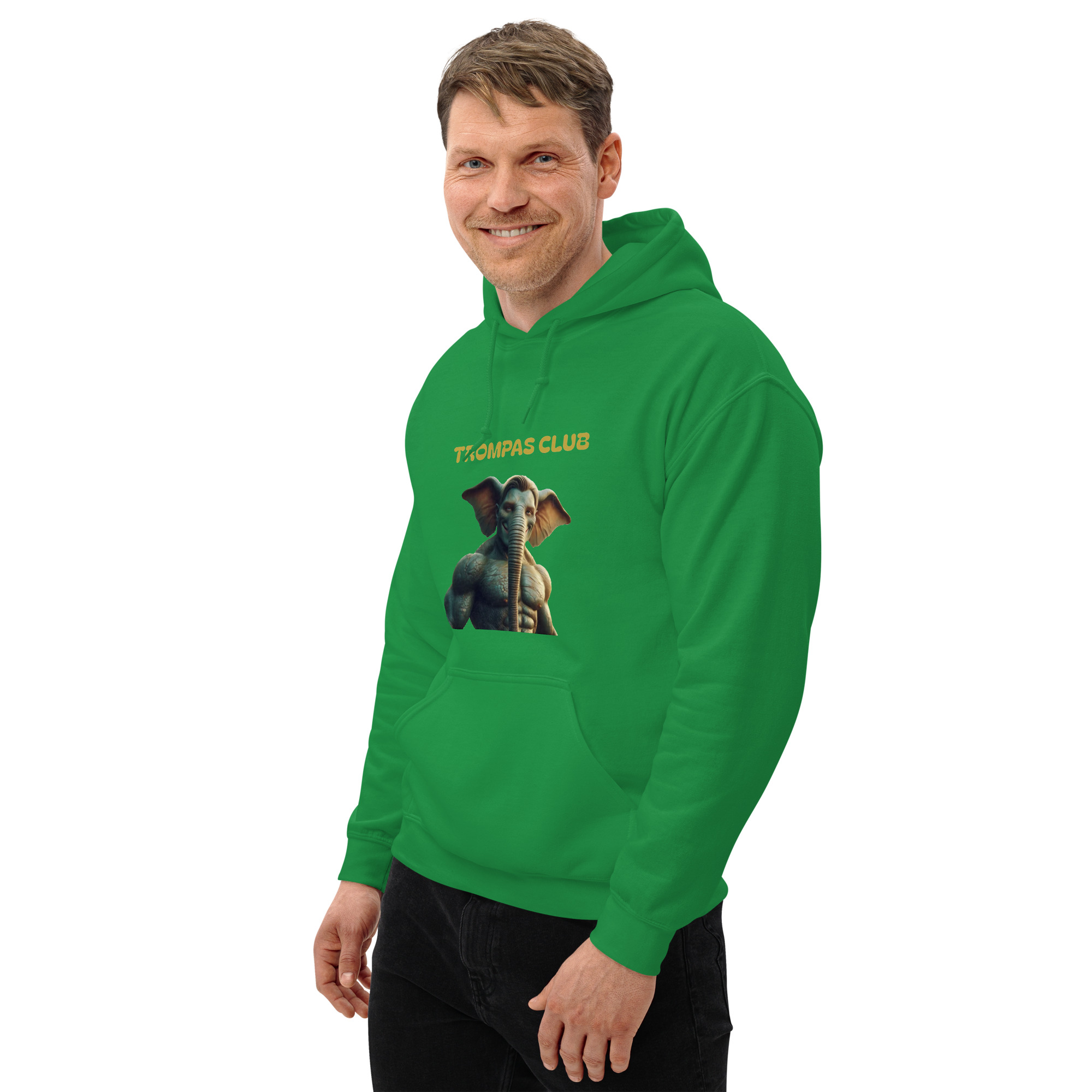 Sudadera con capucha, para hombre: “Trompas Club”. Envío incluido. - Imagen 12