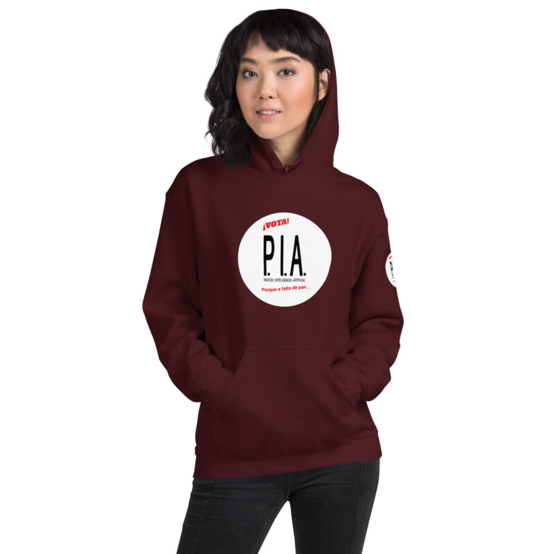 Sudadera con capucha: “Vota Partido Inteligencia Artificial” - Imagen 7
