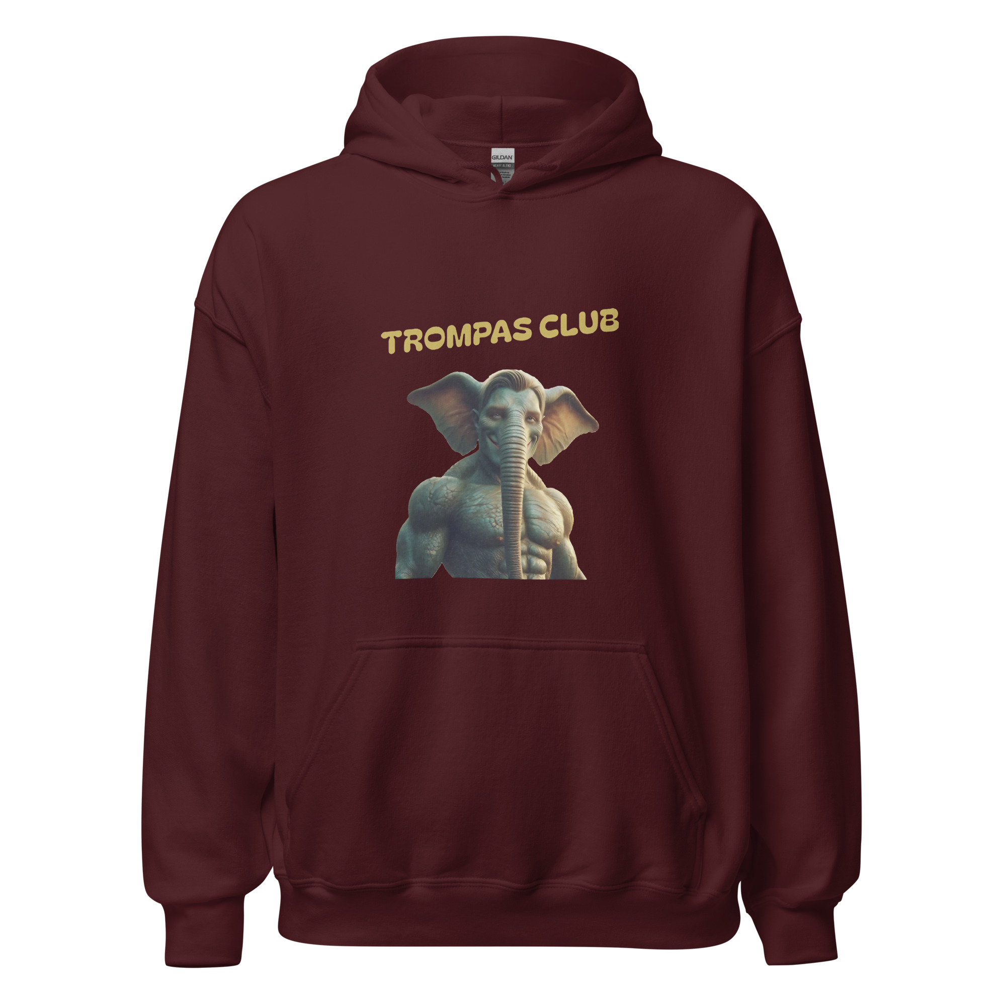 Sudadera con capucha, para hombre: “Trompas Club”. Envío incluido. - Imagen 9