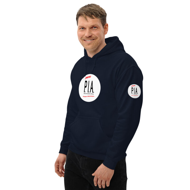 Sudadera con capucha: “Vota Partido Inteligencia Artificial” - Imagen 4