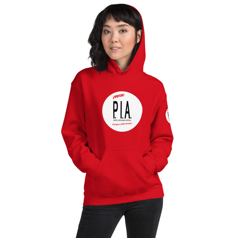 Sudadera con capucha: “Vota Partido Inteligencia Artificial” - Imagen 13