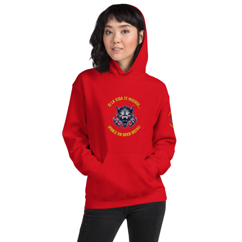 Sudadera con capucha: “Si la vida te muerde… ¡Ponle un buen bozal!” - Imagen 18