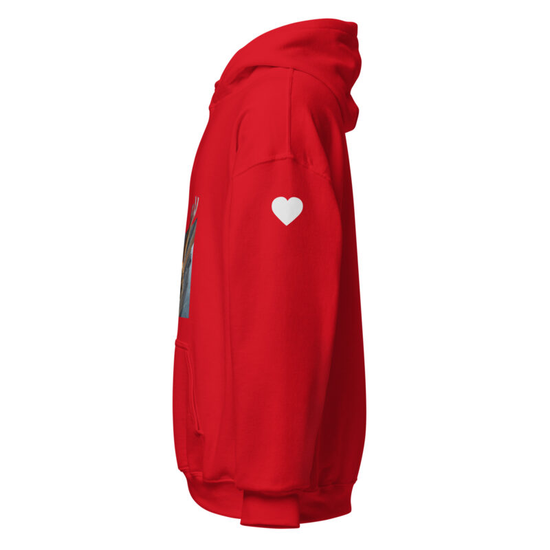 Sudadera con capucha, para mujer: “Salvándole la vida a un escalador” - Imagen 12
