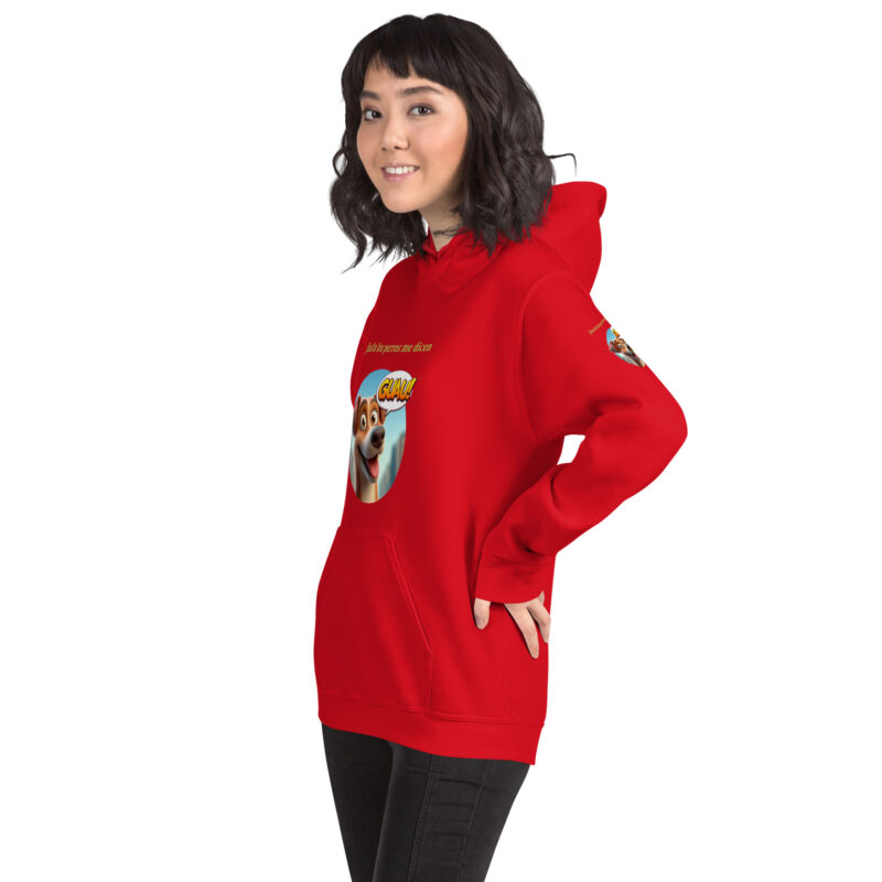 Sudadera, para mujer: “Hasta los perros me dicen Guau” - Imagen 18