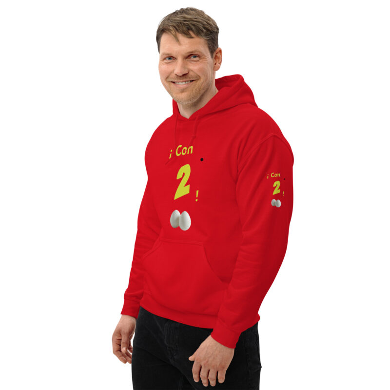 Sudadera con capucha: “¡Con 2!” - Imagen 12
