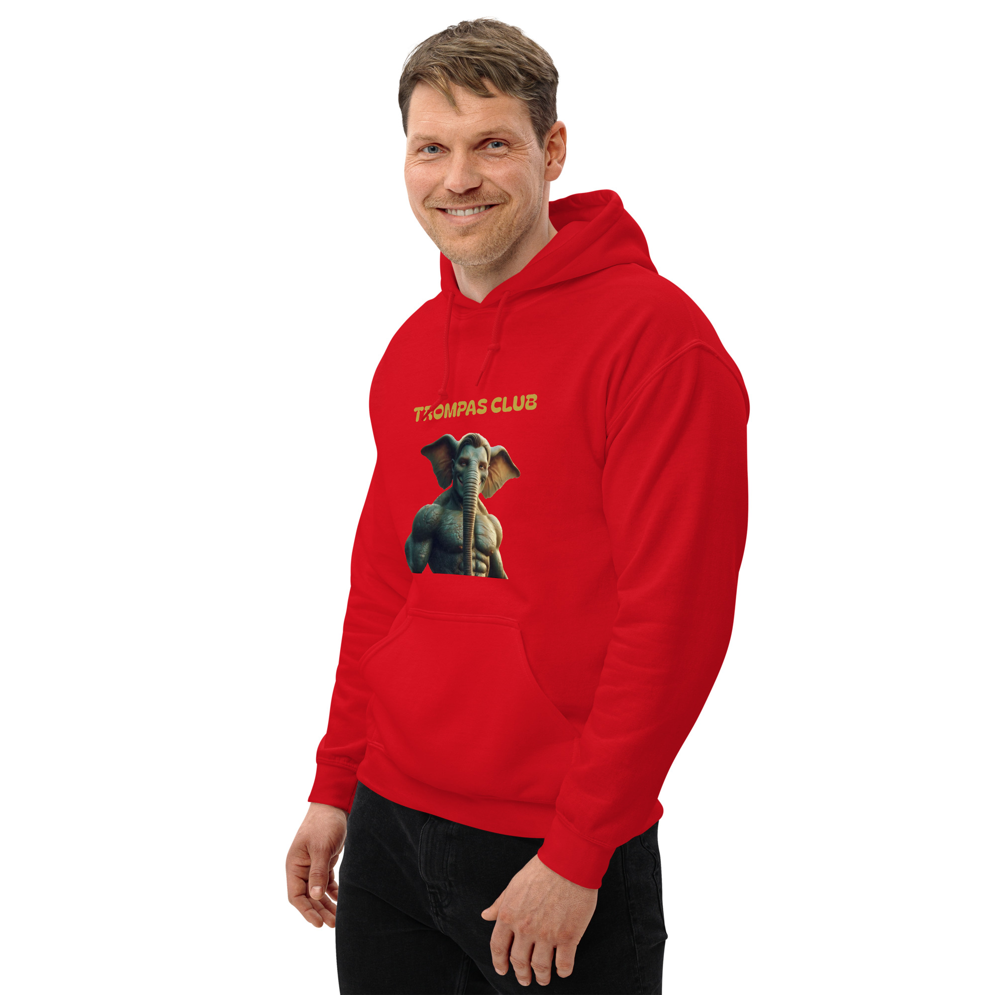 Sudadera con capucha, para hombre: “Trompas Club”. Envío incluido. - Imagen 14