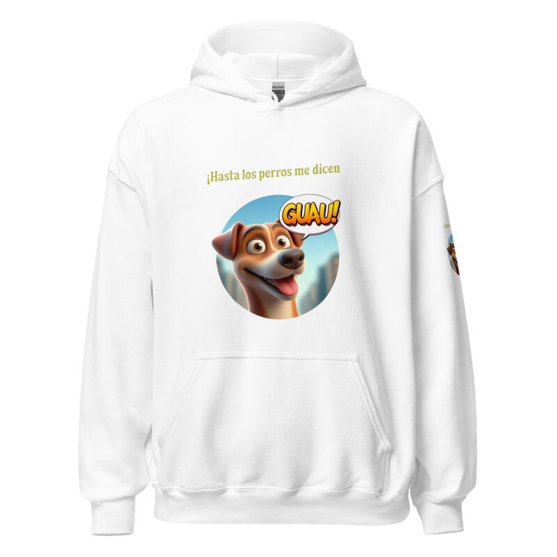 Sudadera, para mujer: “Hasta los perros me dicen Guau” - Imagen 22