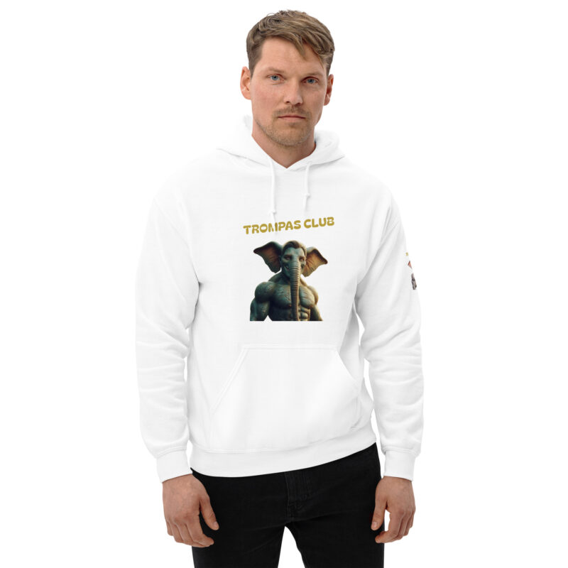Sudadera con capucha, para hombre: “Trompas Club” - Imagen 15