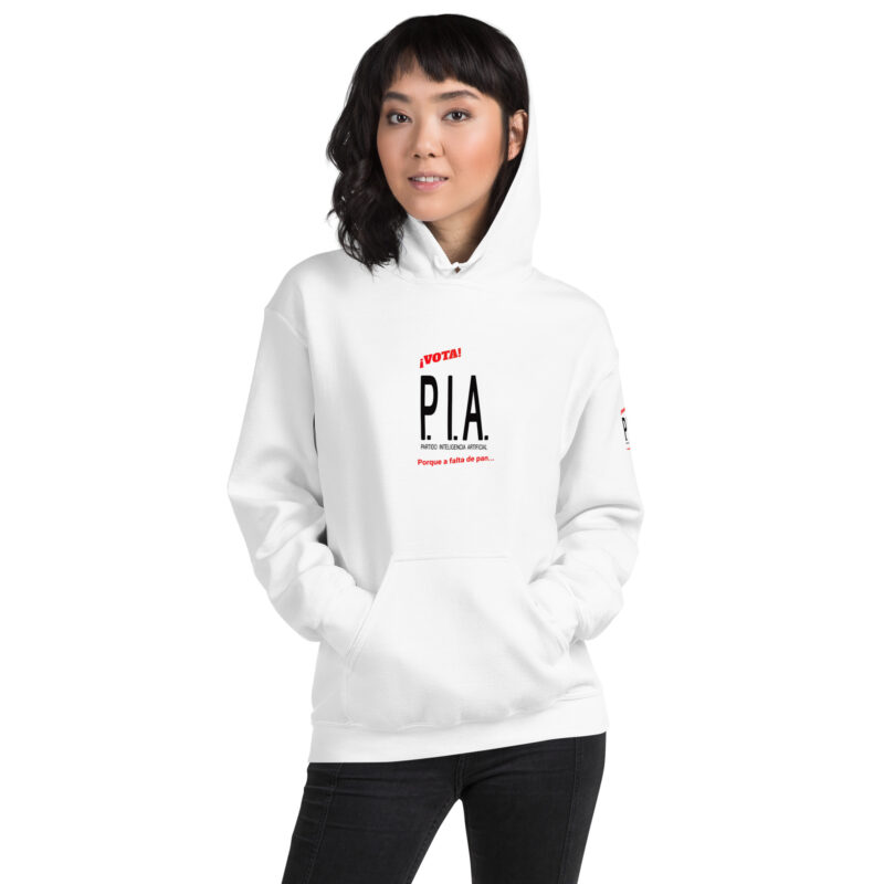 Sudadera con capucha: “Vota Partido Inteligencia Artificial” - Imagen 17