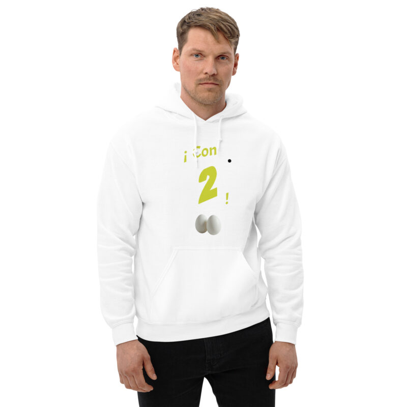 Sudadera con capucha: “¡Con 2!” - Imagen 15